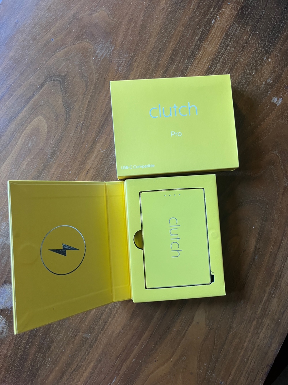New in Box. Clutch Pro USB-C pocket charger.